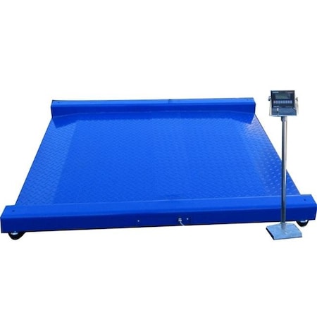 Optima Scales Optima Scales OP-917-HD-5000 Heavy Duty Large Platform Drum Scale - 5000 x 1 lb. OP-917-HD-5000